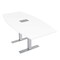 Skutchi Designs 33.5 in W, 71.5 in L, 29 in H, Engineered Wood Top, White HAR-BOT-34x70-T-ELEC-XD09 - alternate 1